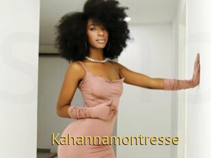 Kahannamontresse